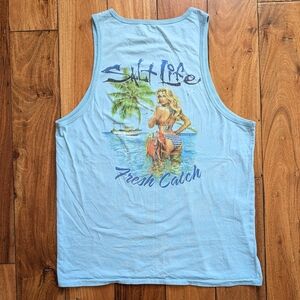 Salt Life Fresh Catch Vintage Tank Top (XL)